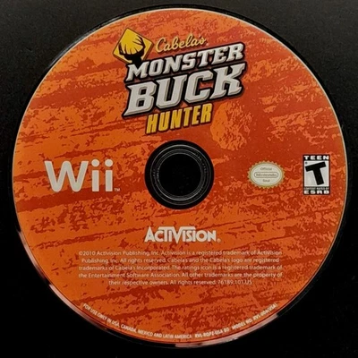 Cabela's Monster Buck Hunter - Wii - Disc Only - Resurfaced/Tested - Image 1 of 2
