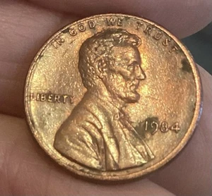 1984 Lincoln Memorial Cent, Double Ear Error Variety - Picture 1 of 10