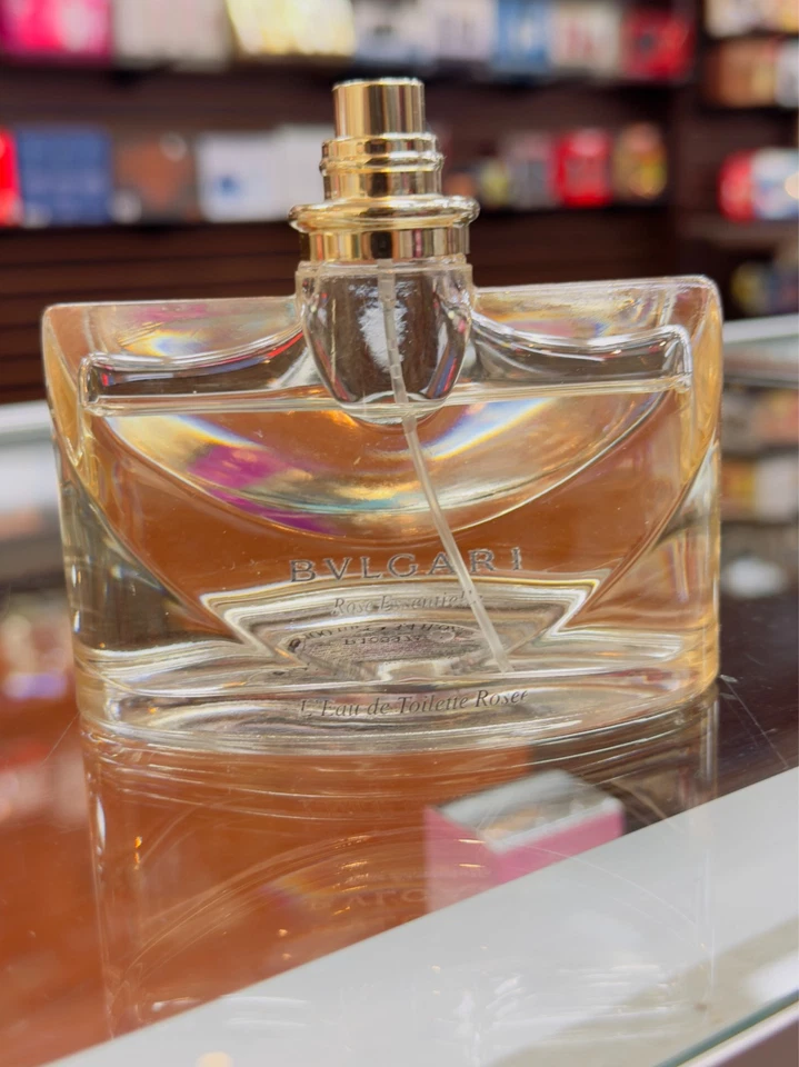 Bvlgari Perfume Rose Essentielle L'eau De Toilette Rosee 3.4 OZ. COMO FOTO. REAL Foto 1 de 4