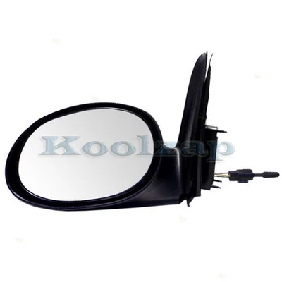 Espejos retrovisores delanteros izquierdos PT Cruiser 2004-2009 plástico negro Q Foto 1 de 4