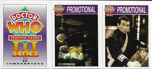 Doctor Who Series 3 Promo Cards (C1. C2, C3) - Picture 1 of 1