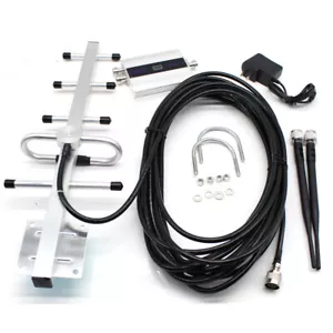GSM 900MHz Mobile Cell Phone Signal Booster Amplifier Repeater Antenna for Home - Picture 1 of 11