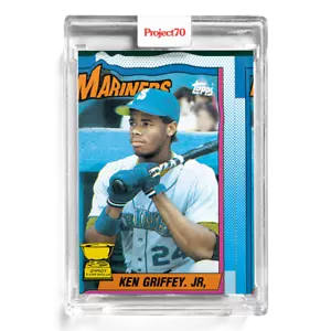 2021 Topps Project 70 ~ 1990 Ken Griffey Jr #6 ~ By Bobby Hundreds PR: 4.642 - Bild 1 von 2