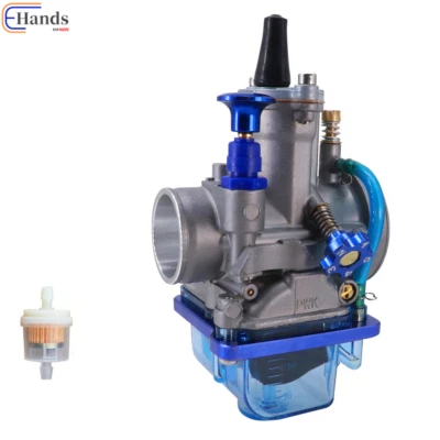 For Honda Yamaha Kawasaki Suzuki Honda PWK28 28MM Racing Flat Side Carburetor US - Image 1 of 4