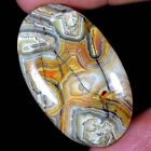 48.60Cts 100% Natural Crazy Lace Agate Cabochon 25 x 43 mm Mexican Gemstone DB46