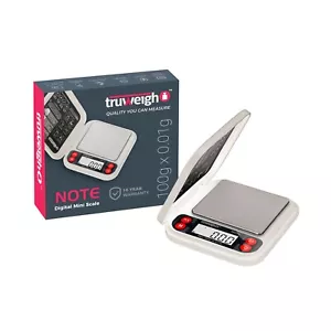 Truweigh Digital Kitchen Food Scale for Cooking - Grams & Ounces 100g x 0.01g - Picture 1 of 6