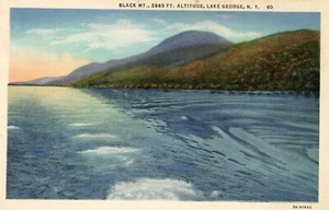 Black Mountain, Lake George, Nueva York, 1933 -- POSTAL - Imagen 1 de 2