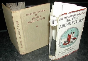 Observer’s Book of BRITISH ARCHITECTURE John Penoyre and Michael Ryan illus 1952 - Imagen 1 de 2
