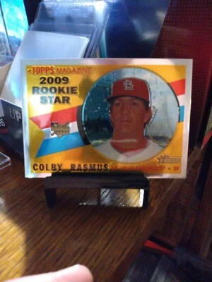 2009 Topps Heritage Chrome Colby Rasmus Topps Magazine Rookie Star 1597/1960... - Image 1 of 4