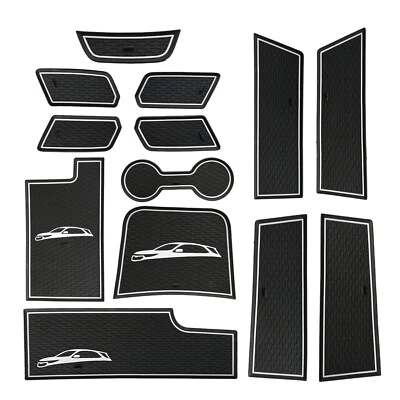 Accesorios de revestimiento para Chevy Equinox 2018-2024 portavasos insertos de consola central Foto 1 de 4