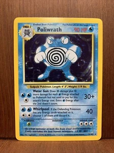 Poliwrath - Pokemon Card - Base Set 13/102 - Rare Holo - NM/M - Picture 1 of 2