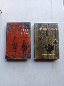 Lot GB13 Kelleam, Joseph E. THE LITTLE  MEN & Hunters Of Space 1st Edition HC - Picture 1 of 6