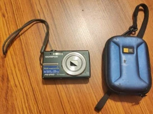 Olympus FE-240 Optical Zoom Digital BLACK Camera With Battery READ - Picture 1 of 11