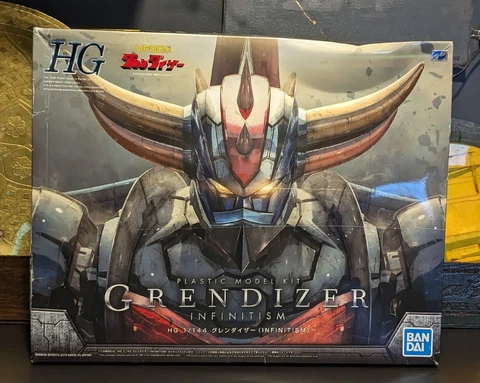 Bandai HG 1/144 Mazinger Z Grendizer Infinitism  JAPAN IMPORT - New Open Box Cover