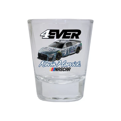 4 Kevin Harvick Nascar Officially Licensed Round Shot Glass Cover