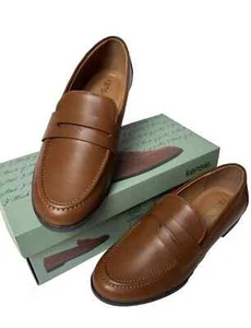 Kensie “Gitty” Womens Penny Loafer Slip-on Shoes Black or Brown Size 7 & 7.5 - Picture 1 of 11