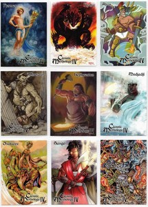Classic Mythology IV Trading Cards Base Card Set Of 30. Perna Studios 2023