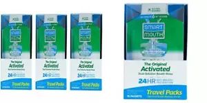 SmartMouth Mouthwash Travel Packets for 24 Hours of Fresh Breath... - Picture 1 of 7