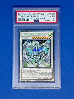2020 YU-GI-OH TOON CHAOS 1st Edition 3-pc Set ALL PSA 10 Collector's Rare - Image 1 of 4