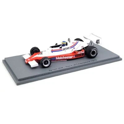 1979 Desire Wilson Tyrrell 008 ROC 1/43 Spark Models - Immagine 1 di 3
