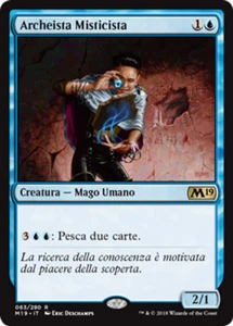 MTG MYSTIC ARCHAEOLOGIST EXC - ARCHEISTA MISTICISTA - M19 - MAGIC - Picture 1 of 1