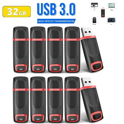 USB 3.0 Flash Drive Memory Stick 32GB External Thumb Pen Drive U Disk Wholesale - Image 1 of 4