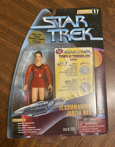 1997 Playmates Star Trek Serialized Warp Factor Series 1 Lt Commander Jadzia Dax Cover