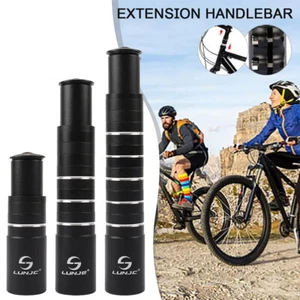 Mountain Bike Handlebar Front Fork Stem Riser Extender Extension Head Up Adaptor - Picture 1 of 16