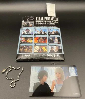 Porta llaves acrílico Final Fantasy XV FFXV FF15 colección Lunafreya x Noctis niños Foto 1 de 4