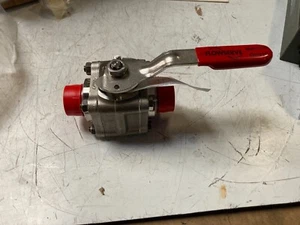 Fllowserve 25 mm manuelles Kugelhahnventil. Ex MOD - Bild 1 von 4