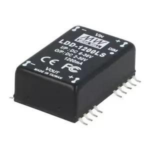 LDD-1200LS | Mean Well LDD-LS Step-Down 1200mA CC SMD DC LED Driver - Bild 1 von 1