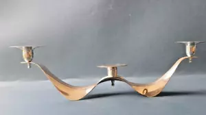 WMF KERZENLEUCHTER, versilbert, ca. 1970er Jahre - Bild 1 von 7