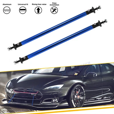 2X Acabamento em Liga Suporte de Carro Barra de Amarração Estabilizador Para Tesla Fiat Cadillac - Imagem 1 de 4