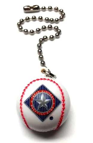 TEXAS RANGERS LIGHT PULL MLB MINI 1" BALL HARD PLASTIC QUICK CONNECTOR CHAIN Cover