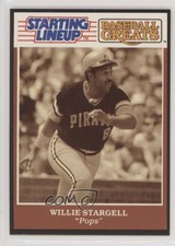 1989 Starting Lineup Cards Baseball Greats Willie Stargell HOF