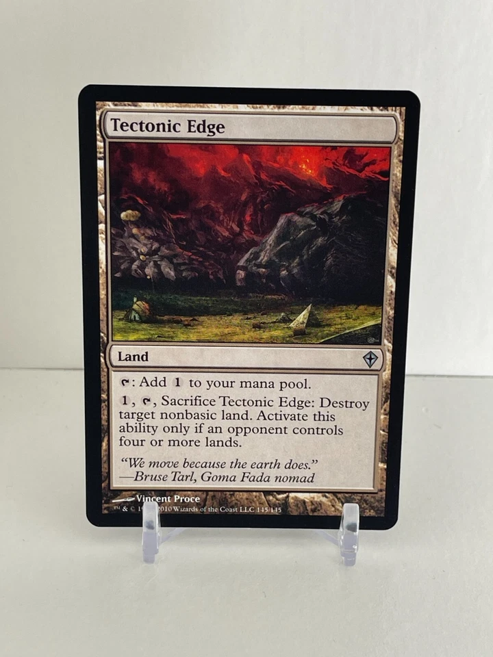 Tectonic Edge | Worldwake 2010 MTG Magic Cards - Image 1 of 1