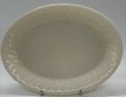 2 VINTAGE FIRE KING OVEN WARE IVORY Plates/Serving Platers No Chips Or Cracks