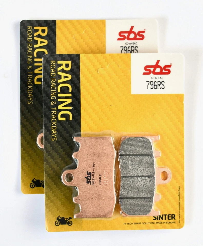 SBS 796RS Racing Sinter Brake Pads - 2 Sets (Full front Set) - Image 1 of 1