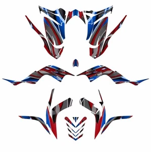 Raptor 700 Graphics 2006 2007 2008 2010 2011 2012 Kit decorativo #5900 azul rojo - Imagen 1 de 1