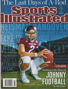 SPORTS ILLUSTRATED SI MAGAZINE 2013,WALKING IN THE SHOES JOHNNY MANZIEL FOOTBALL - Picture 1 of 1