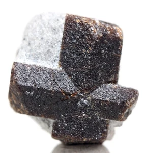 STAUROLITE Crystal Mineral Specimen Cluster Fairy Cross KEIVY RUSSIA - Picture 1 of 4