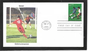 SOCCER FDC 2000 LAKE BUENA VISTA, FLORIDA JERRY'S COVERS 1 of 1 - Picture 1 of 1