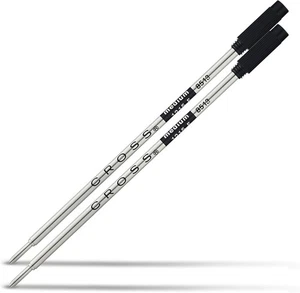 Cross Ballpoint Refill, Medium Black, 2 per card, 2 Count (Pack of 1), Black  - Picture 1 of 7