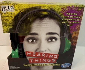 Hasbro Gaming Hearing Things Party Game Works Tested Complete - Picture 1 of 5