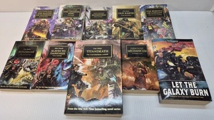 9 Horus Heresy Book Lot 09,41, 44, 46, 47, 48,49, 51 53  Black Library Paperback - Imagen 1 de 24