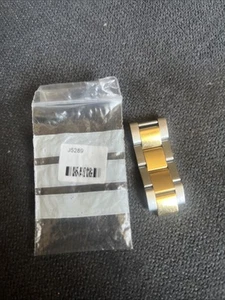 Rolex Steel And Gold Colour Oyster Link 15.5mm Submariner. I Think Correct Ones - Picture 1 of 8