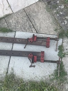 A Pair Of Heavy Duty Sash Cramps - Picture 1 of 6