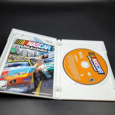 NASCAR UNLEASHED (Nintendo Wii, 2011)  With Instruction Booklet Comple in Box - Image 1 of 4