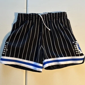 NWT Women's Small Mitchell & Ness NBA Orlando Magic Jump Shot Shorts Black - Picture 1 of 6