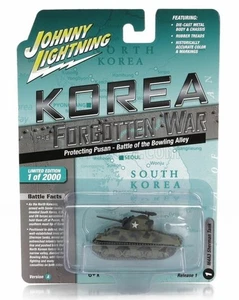 1/64 M4A3 SHERMAN TANK PROTECTING PUSAN BATTLE OF THE BOWLING ALLEY JLML009A-1 - Picture 1 of 1